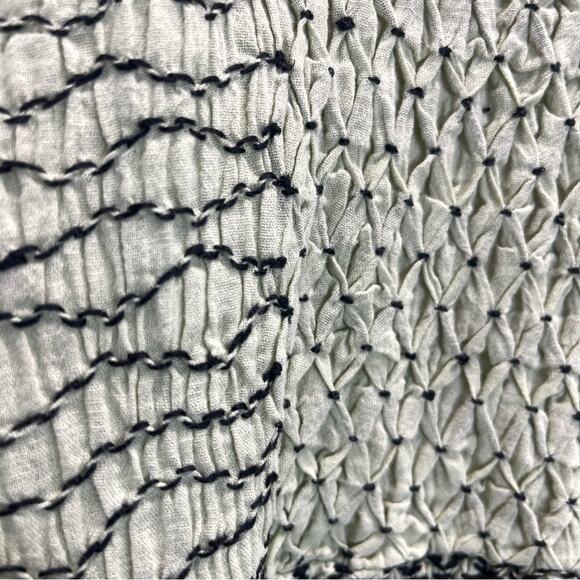 Free People Tunic Top Mini Dress Sage Combo - Picture 3 of 13